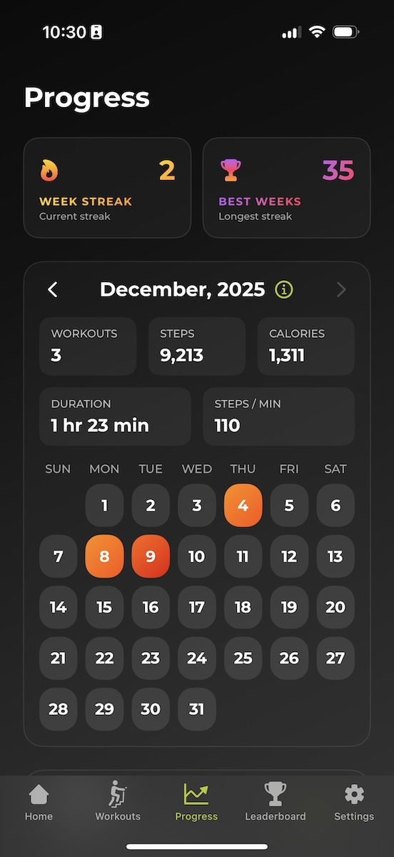 Ascend app screenshot